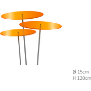 3 stuks! Zonnevangers Oranje medium 120x15 cm Cazador Del Sol