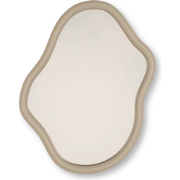 Mirror - Organic - MDF - Taupe - 30x40cm