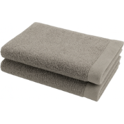 Ten Cate Gastendoekjes - Handdoeken set - 30x50 cm - 6 stuks - Taupe