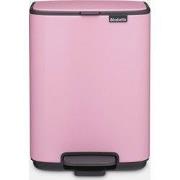 Bo Pedaalemmer, 4 liter, stil sluitend, kunststof binnenemmer - Lilac ...