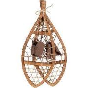 Clayre & Eef Decoratie 55x22x5 cm Bruin Hout