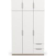 Kast 6 deuren en 2 laden Ghost - L119,4 cm
