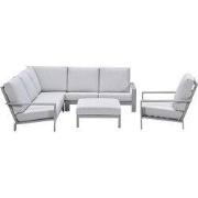 Garden Impressions Coba hoek loungeset 5-delig - taupe