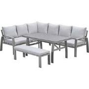 Garden Impressions Cameron lounge dining set 4-delig links - valley sa...