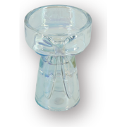 Candle- and Tealightholder Bow - Iridescent - 7,5x9,5cm