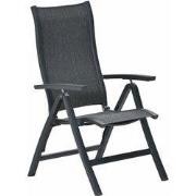Garden Impressions Hilly tuinstoel verstelbaar - donker grijs