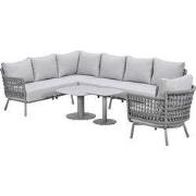 Garden Impressions Maud loungeset 7-delig - taupe
