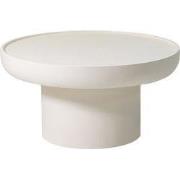 Salontafel Rond 80cm - Beige Beton Ciré - Japandi - Joyce