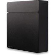 Spinder Design brievenbus Inbox - Zwart - Incl. sleutel