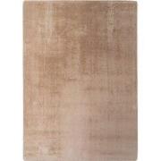 JOY Effen Soft Vloerkleed – 100% Polyester – Anti-Slip - Beige- 80x150...