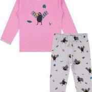 Coco- pyjama meisjes, roze, 98/104