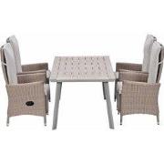 Garden Impressions Collin tuinset 5-delig - Penedo tuintafel 160x90 ta...