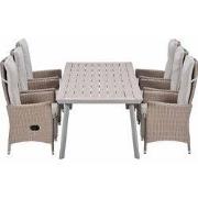 Garden Impressions Collin tuinset 7-delig - Penedo tuintafel 230x100 t...
