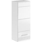 Linus badkamerkast wandmontage 1 deur hoogglans wit