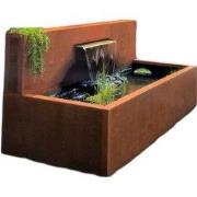 Estani Cortenstaal Vijver Lengte: 2000 Hoogte: 500