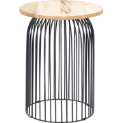 WILLS - Bijzettafel - Lichthout - Mangohout