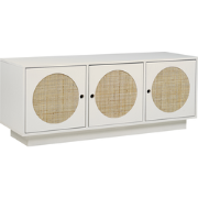 UYUNI - Dressoir - Wit - Rotan