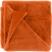 Unique Living - Plaid Klaas 150x200cm - Orange Flame
