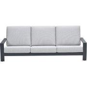 Garden Impressions Coba 3-zits loungebank  donker grijs