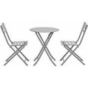 Garden Impressions Pisa bistro tuinset 3-delig - taupe