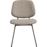 LABEL51 Eetkamerstoel Ravenna - Naturel - 60x82x59 cm - Set van 2