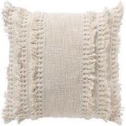 Dutch Decor FARA - kussenhoes 45x45 cm - 100% katoen - met franjes - S...