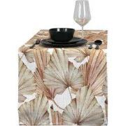 Unique Living | Tafelloper Linnen Print 45x150cm dessin 4