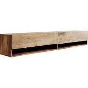 Meubella - TV-Meubel Asino - Kastanje  - 180 cm