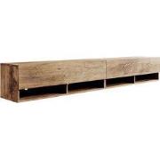 Meubella - TV-Meubel Asino - Kastanje - 200 cm