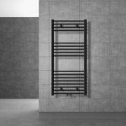 Design badkamer radiator Sahara met universele thermostaatkraan 600x12...