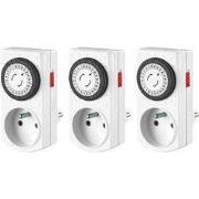 Set met 3 mini 24 u-timers penaarde (e305dm)