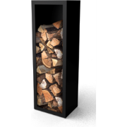 Beltza zwarte Houtopslag met achterwand Lengte: 500 Breedte: 385 Hoogt...