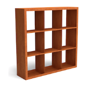 Egura cortenstaal houtopslag onderverdeling 9 vakken 1500x385x1500 mm