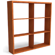 Egura cortenstaal houtopslag onderverdeling 6 vakken 2000x385x2000 mm