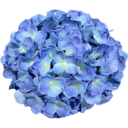 Kunst hortensia tak blauw 92 cm