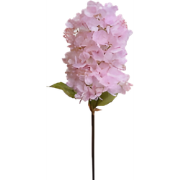Kunst hortensia pluim lichtroze 85 cm