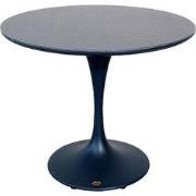 Bridgeport dining tafel midnight grey dia. 90 cm