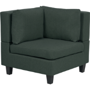 UNSTAD - Hoekstuk - Donkergroen - Polyester