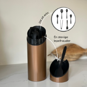 NU MET PAASCADEAUTJE! Luxe keukengerei-set RVS en lepelhouder + silico...
