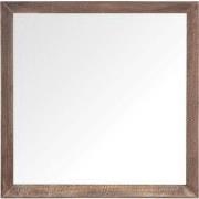 DTP Home Mirror Metropole square,80x80x5 cm, recycled teakwood