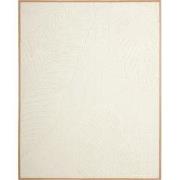 MUST Living Wall Panel Indian Banana Leaf,127x102x4 cm, white jute