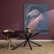 Starfurn Eiken eettafel Ferris | Ovaal 240 cm | Zwart