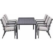 Garden Impressions Senja tuinset 7-delig desert sand - Kasper tuintafe...