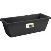 2 stuks - Barcelona balkonbak 50cm antraciet