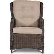 Pianoro Armstoel met Gasveer High Kobo Half Rond Wicker