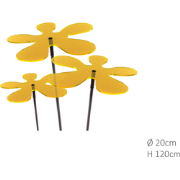 3 stuks! Zonnevangers Lotta Geel 120 cm Cazador Del Sol