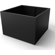 Artus rechthoekige Aluminium plantenbakken Lengte: 1500 Breedte: 300 H...