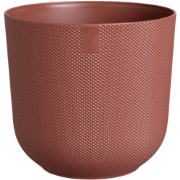 Jazz rond 16 toscaans rood bloempot