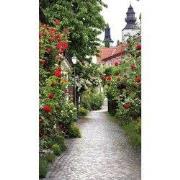 Alley Roses 70x130cm Tuinschilderij