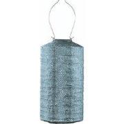 Cylinder 18 Topaze Grey Blue Solar lampion
